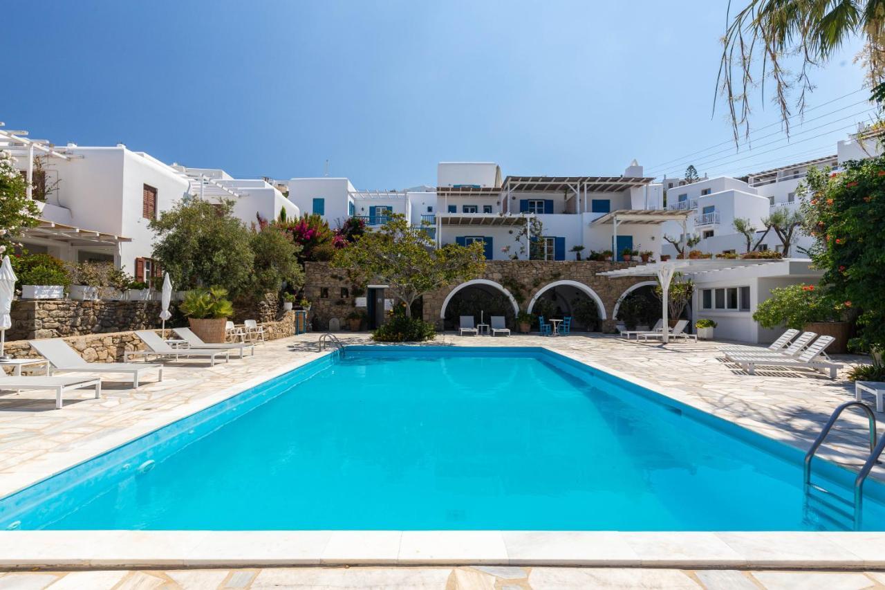 Callisti Mykonos Town With Pool View And Calypso Upper Floor With Sea View Kültér fotó