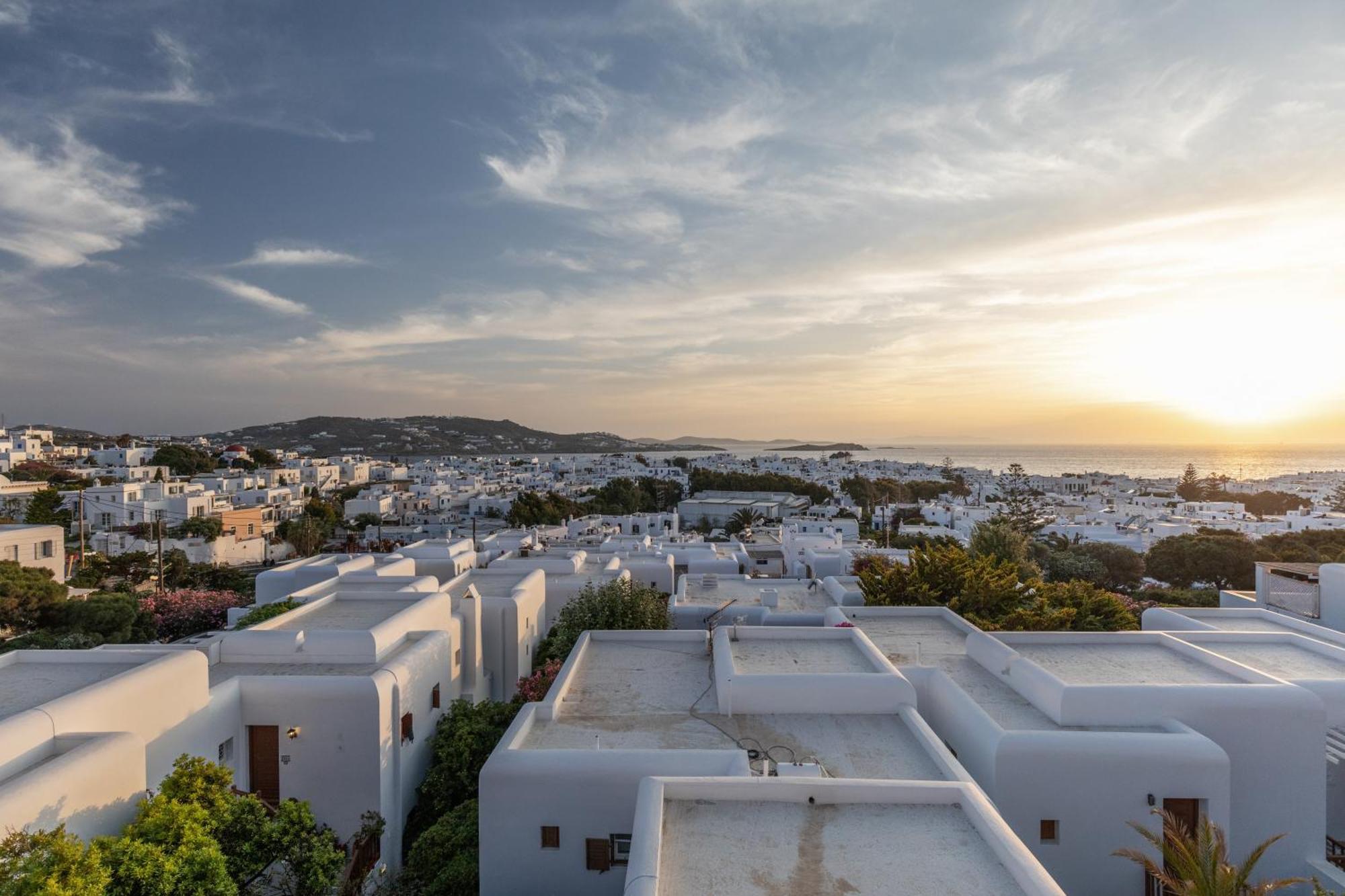 Callisti Mykonos Town With Pool View And Calypso Upper Floor With Sea View Kültér fotó