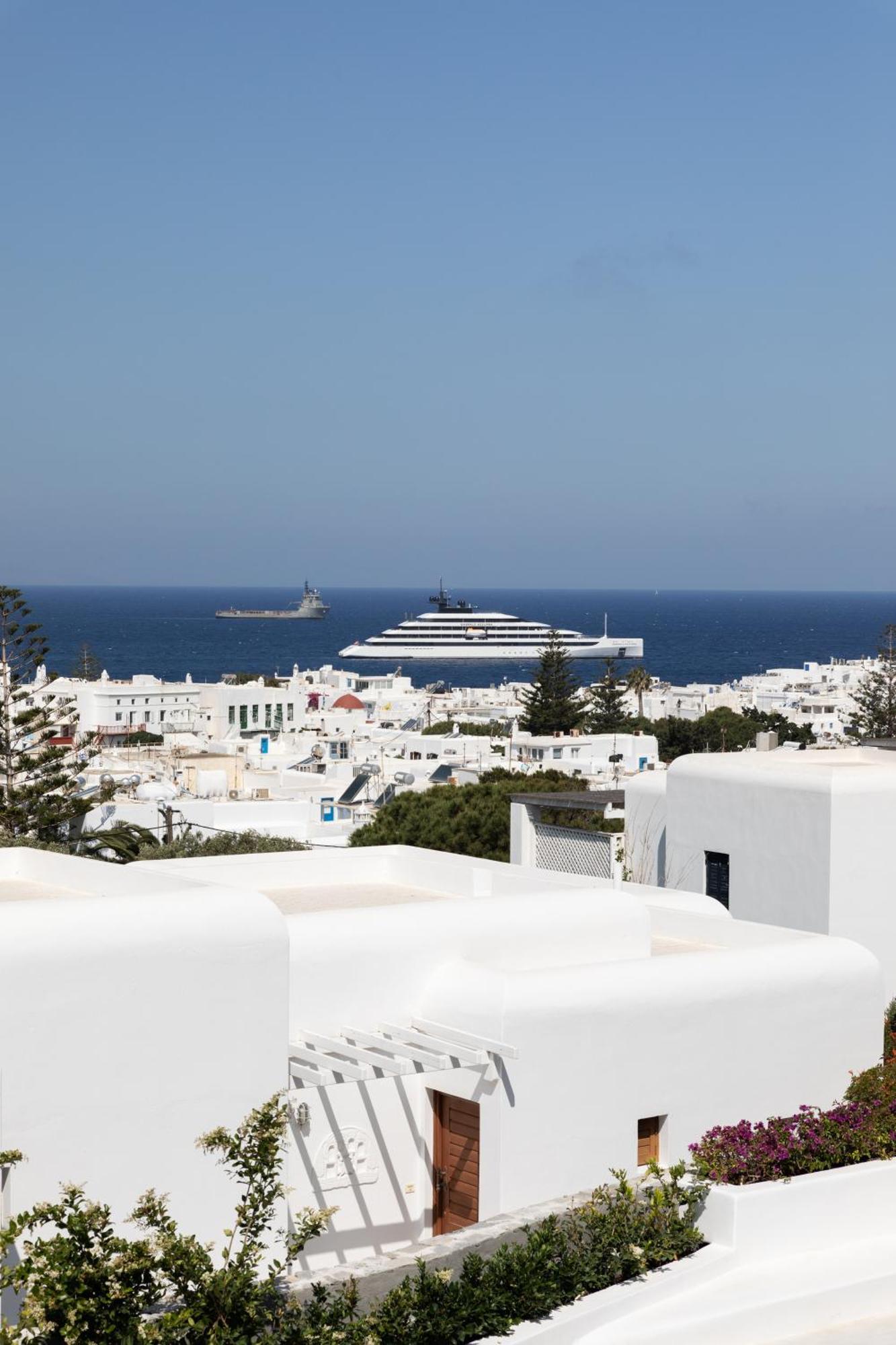 Callisti Mykonos Town With Pool View And Calypso Upper Floor With Sea View Kültér fotó