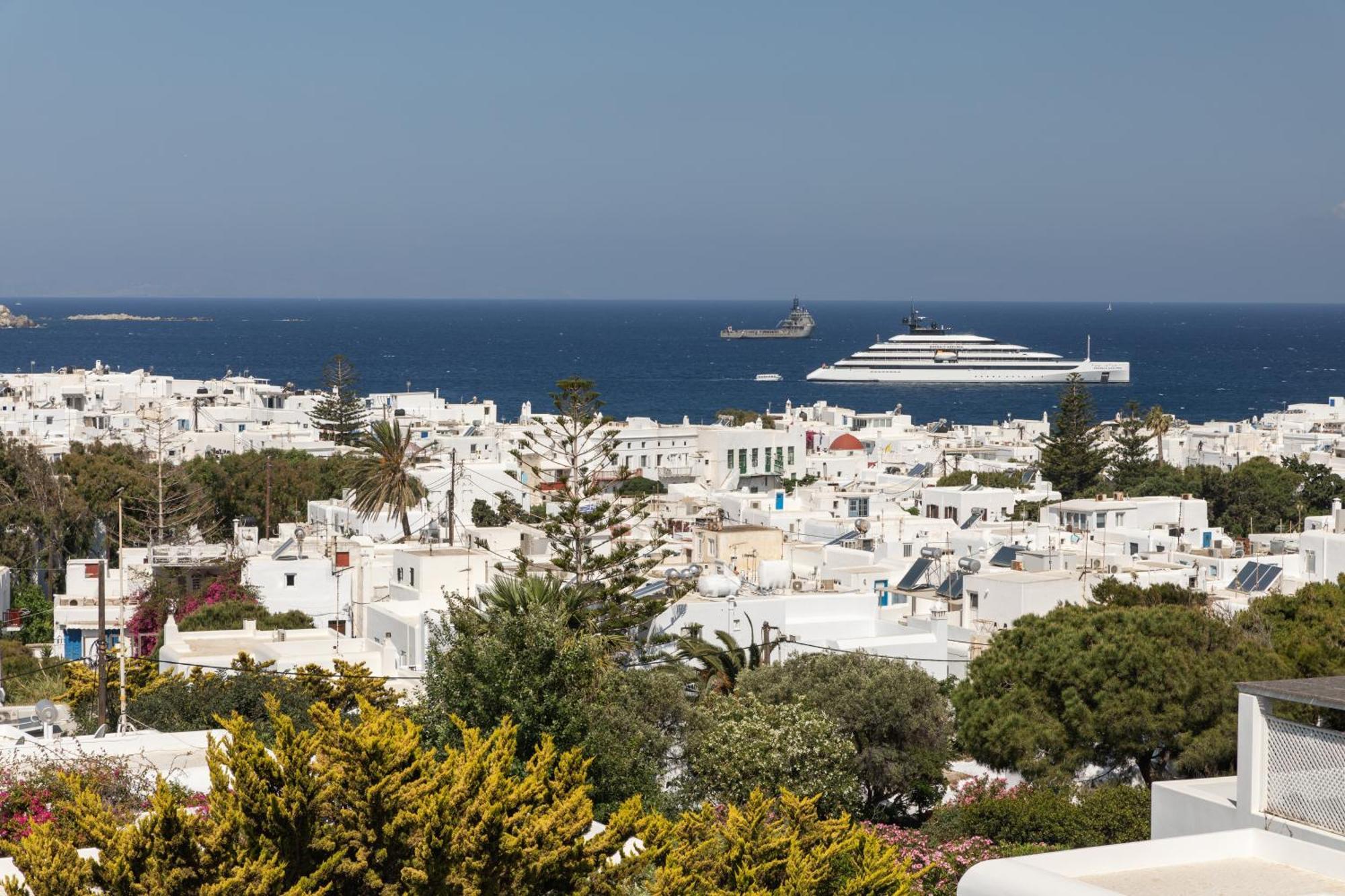 Callisti Mykonos Town With Pool View And Calypso Upper Floor With Sea View Kültér fotó